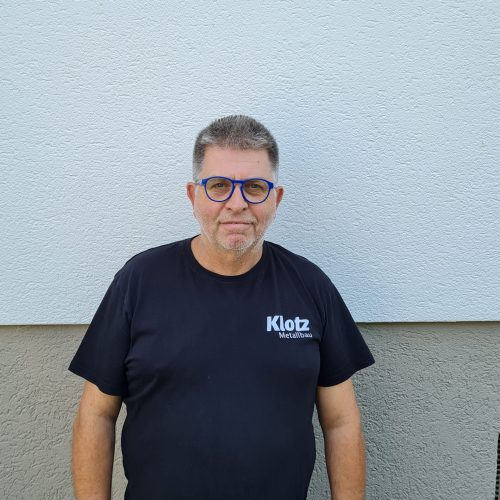 Mitarbeiter Klotz Metallbau Rainer Scheer